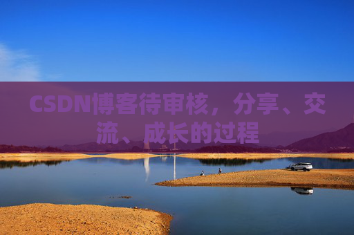 CSDN博客待审核，分享、交流、成长的过程